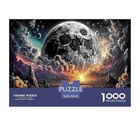 1000 Piece Jigsaw Puzzle for Beginners & Experts - Adjustable Challenge Level Makes It Ideal for Multi-Age Families. Adults And Kids Can Enjoy The Success of Completion.