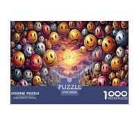 1000 Piece Jigsaw Puzzle for Beginners & Experts - Adjustable Challenge Level Makes It Ideal for Multi-Age Families. Adults And Kids Can Enjoy The Success of Completion.