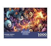 1000 Piece Jigsaw Puzzle for Beginners & Experts - Adjustable Challenge Level Makes It Ideal for Multi-Age Families. Adults And Kids Can Enjoy The Success of Completion.