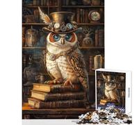 1000 Piece Jigsaw Puzzle for Teenagers As Wise As A Steampunk Owl Educational Games Home Art Decor DIY Toys Birthday And Unique Gifts (50x75cm)