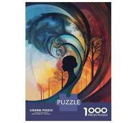 1000 Piece Jigsaw Puzzle for Teenagers Autumnal Reflections A Serene Journey Through Nature's Palette Jigsaw Puzzle Anti-Stress Toys Home Decoration Challenging Game Gifts 38x26cm/1000pcs