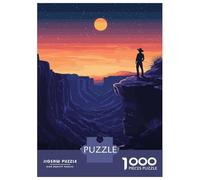 1000 Piece Jigsaw Puzzle for Teenagers Big Bend Texas Sunset Jigsaw Fun Games Difficult Challenge Unique Birthday And Xmas Gifts 38x26cm/1000pcs