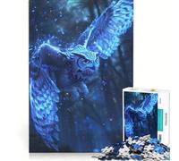 1000 Piece Jigsaw Puzzle for Teenagers Bird Owl, Impossible Game, Parent-child Interaction, Challenging Game Gifts 50x75cm
