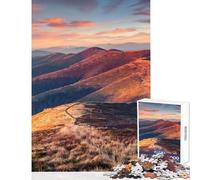 1000 Piece Jigsaw Puzzle for Teenagers Carpathian Mountains Ukrai Jigsaw Puzzle 1000 Brain Teaser Game Great Gifts for Games Family Activities (50x75cm)