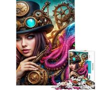 1000 Piece Jigsaw Puzzle for Teenagers Clockwork Convergence Jigsaw for Adults Hands-on Game Wall Decoration Unique Birthday And Xmas Gifts (Size 50x75cm)