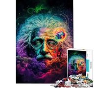 1000 Piece Jigsaw Puzzle for Teenagers Cosmic Genius Puzzle for Adults DIY Toys Staycation Kill Time Challenging Game Gifts (Size 50x75cm)