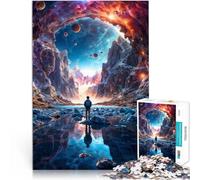 1000 Piece Jigsaw Puzzle for teenagers Cosmic Space Landscape Stressabbau Wanddekoration Einzigartige Geburtstags- und Weihnachtsgeschenke75x50cm