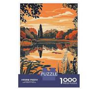 1000 Piece Jigsaw Puzzle for Teenagers Coventry Sunset Landscape Jigsaw Fun Games Difficult Challenge Unique Birthday And Xmas Gifts 38x26cm/1000pcs