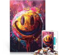 1000 Piece Jigsaw Puzzle for teenagers Crazy Smiles Galore Schwierig und herausfordernd Geburtstagsgeschenk38x26cm