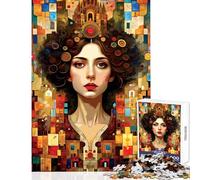 1000 Piece Jigsaw Puzzle for Teenagers Cubist Iconic Beautiful Fun Games Difficult Challenge DIY Toys Artists' Collection, Fine Arts (75X50CM)