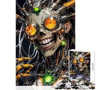 1000 Piece Jigsaw Puzzle for Teenagers CYBERPUNK CYBER PSYCHO Fun Games Pattern Assembly DIY Toys Artists' Collection, Fine Arts (38x52cm)