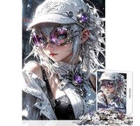 1000 Piece Jigsaw Puzzle for Teenagers Cyberpunk Visionary︰ The Mystic Engineer 1000 Piece Jigsaw Educational Toy Great Gifts for Games A Work of Art (50x75cm)