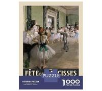 1000 Piece Jigsaw Puzzle for Teenagers Degas Ballet Class Adult Puzzles Relax Games Analysis And Logic Christmas Birthday Gifts 70x50cm/1000pcs