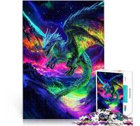 1000 Piece Jigsaw Puzzle for teenagers Dragon Game Toys 50x75cm for is ideal as a gift for the whole family for and Age 14 Years Up