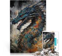 1000 Piece Jigsaw Puzzle for teenagers Dragon Trainieren Sie Ihr Gehirn und Ihre Hände Tolle Geschenke und Spielzeuge52x38cm
