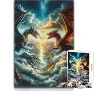 1000 Piece Jigsaw Puzzle for Teenagers Duel of The Fates Learning Educational Impossible Game Gift Birthday (size 38x52cm)