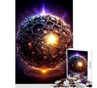 1000 Piece Jigsaw Puzzle for Teenagers Dyson Sphere Home Decoration Toys Great Gift for Games for Educational Game Enhance Love between Couples Size 38x52cm