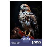 1000 Piece Jigsaw Puzzle for Teenagers Eagle Bird of Prey Jigsaws for Adults Relaxing Games Precision Cutting Christmas Birthday Gifts 38x26cm/1000pcs