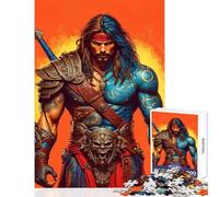 1000 Piece Jigsaw Puzzle for Teenagers Eclipse of The Inferno Fun Games Difficult Challenge DIY Toys Artists' Collection, Fine Arts (75X50CM)