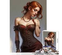 1000 Piece Jigsaw Puzzle for Teenagers Elegance And Wisdom Puzzle For Teenagers Enhance Memory Help The Brain Exercise Educational Family Game (50x75cm)