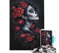 1000 Piece Jigsaw Puzzle for Teenagers Elegance of The Dead for Educational Game Challenge Toy Hands-on Game Perfect Decoration Gifts Birthday (Size 75x50cm)