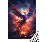 1000 Piece Jigsaw Puzzle for Teenagers Fantasy Phoenix Art Print-7 Puzzles for Adults DIY Toys Hand Speed Race Unique Birthday And Xmas Gifts 38x26cm/1000pcs