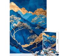 1000 Piece Jigsaw Puzzle for Teenagers Golden Nature Fun Games Difficult Challenge DIY Toys Artists' Collection, Fine Arts (38X52CM)