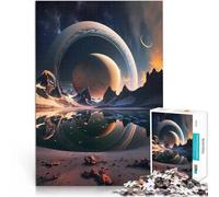 1000 Piece Jigsaw Puzzle for teenagers Interstellar Saturn Mirage Stressabbau Heimdekoration Spielzeug75x50cm