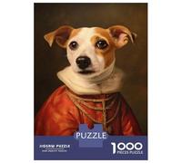 1000 Piece Jigsaw Puzzle for Teenagers Jack Russell Terrier Pope Adult Puzzles Relax Games Analysis And Logic Christmas Birthday Gifts 38x26cm/1000pcs