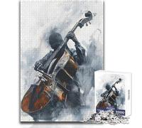 1000 Piece Jigsaw Puzzle for Teenagers Jazz Nights Vibes Ideal Stress Relief Leisure Activity Ultra Precise Cutting Craft Toy Size 38x26cm