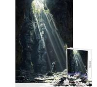 1000 Piece Jigsaw Puzzle for Teenagers Light in The Darkness Educational Toy Gift For Birthdays Relaxing Games Suitable for Desktop Decoration Size 50x75cm