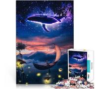 1000 Piece Jigsaw Puzzle for teenagers Magic Waterfall In The Sky Für Familienspaß Geeignet für die Schreibtischdekoration52x38cm
