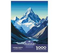 1000 Piece Jigsaw Puzzle for Teenagers Mount K2 Landscape Jigsaw Fun Games Difficult Challenge Unique Birthday And Xmas Gifts 70x50cm/1000pcs