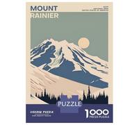 1000 Piece Jigsaw Puzzle for Teenagers Mount Rainier National Par Adult Puzzles Relax Games Analysis And Logic Christmas Birthday Gifts 52x38cm/1000pcs