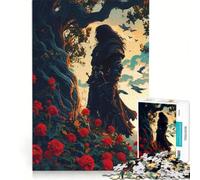 1000 Piece Jigsaw Puzzle for Teenagers Mourning Rogue Rose Tree DIY Toys Improve Memory Artists' Collection Fine Arts 38x52cm