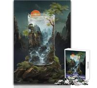 1000 Piece Jigsaw Puzzle for Teenagers Nature Alcohol Cocktail Ideal Stress Relief Leisure Activity Ultra Precise Cutting Craft Toy Size 38x52cm