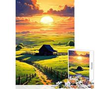 1000 Piece Jigsaw Puzzle for Teenagers Nature Landscape Fun Games Difficult Challenge DIY Toys Artists' Collection, Fine Arts (38X52CM)