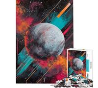 1000 Piece Jigsaw Puzzle for Teenagers Orbit Streaks Jigsaw for Adults Hands-on Game Wall Decoration Unique Birthday And Xmas Gifts (Size 38x52cm)
