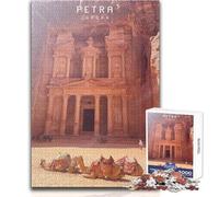 1000 Piece Jigsaw Puzzle for Teenagers Petra The Lost City Unique Challenge Game Stress Reliever Secret Santa Gifts Size 50x75cm