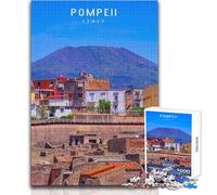 1000 Piece Jigsaw Puzzle for Teenagers Pompeii Unique Challenge Game Stress Reliever Secret Santa Gifts Size 50x75cm