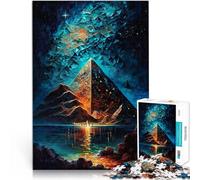 1000 Piece Jigsaw Puzzle for teenagers Rocky desert pyramids Hands-on-Spiel Einzigartige Geburtstags- und Geschenkideen38x26cm