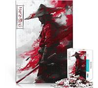 1000 Piece Jigsaw Puzzle for teenagers Samurai Demon Slayer Herausforderndes Spiel Geburtstagsgeschenk, Geschenke, Wandkunst75x50cm