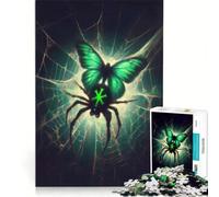 1000 Piece Jigsaw Puzzle for Teenagers THe Fight with A Spider Impossible Game Parent-child Interaction Challenging Game Gifts 38x52cm