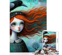 1000 Piece Jigsaw Puzzle for Teenagers The Silent Messenger Brain Teaser Game Perfect Decoration Home Decoration Toys Fun at Home Activities, (38X52CM)