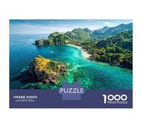 1000 Piece Jigsaw Puzzle for Teenagers Tropical Island Paradise Aerial View Puzzle for Adults DIY Toys Difficult Hard Fun at Home Activities, 52x38cm/1000pcs