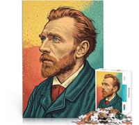 1000 Piece Jigsaw Puzzle for teenagers Vincent van Gogh Portrait Für Familienspaß Geburtstagsgeschenk, Geschenke, Wandkunst38x26cm