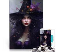 1000 Piece Jigsaw Puzzle for teenagers Witchy woman Herausforderndes Spielspielzeug Die Liebe zwischen Paaren stärken75x50cm