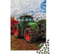1000 Piece Jigsaw Puzzle for Tractor-Eco-Friendly Paper, Mindfulness & Family Fun Activity, Challenging Puzzle Game 38x26cm/1000pcs