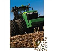 1000 Piece Jigsaw Puzzle for Tractor-Eco-Friendly Paper, Mindfulness & Family Fun Activity, Challenging Puzzle Game 38x26cm/1000pcs