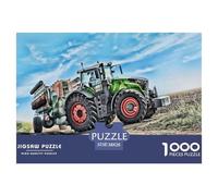 1000 Piece Jigsaw Puzzle for Tractor-Eco-Friendly Paper, Mindfulness & Family Fun Activity, Challenging Puzzle Game 38x26cm/1000pcs